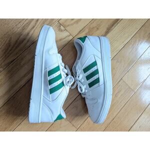 Adidas Size 9.5 Womens Sneakers Break Start Basketball Shoe GUC Green White